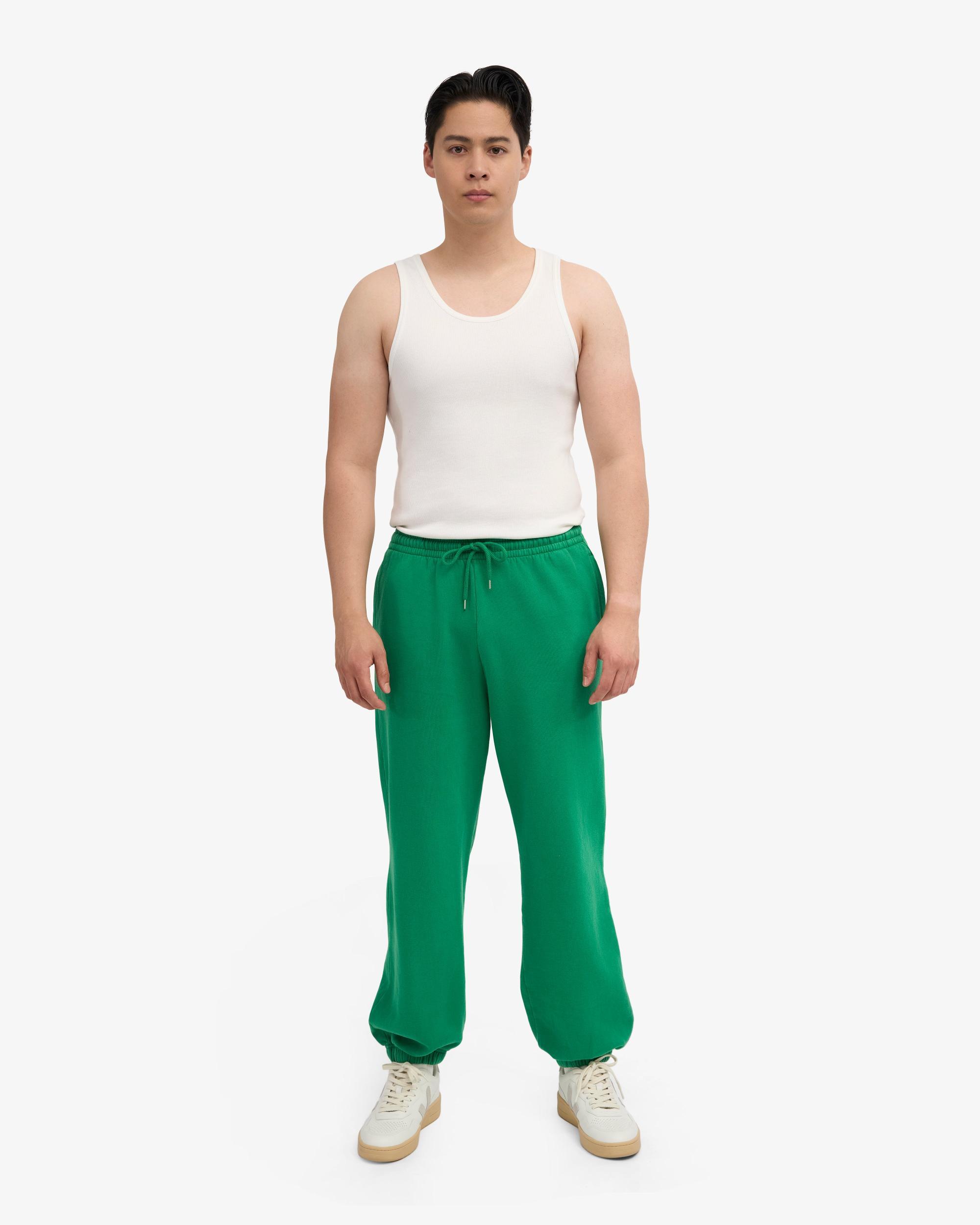Organic Relaxed Sweatpants - Deep Black Product Image
