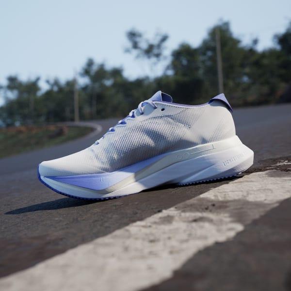 adidas Adizero Boston 12 Shoes Cloud White 7.5 Womens Product Image