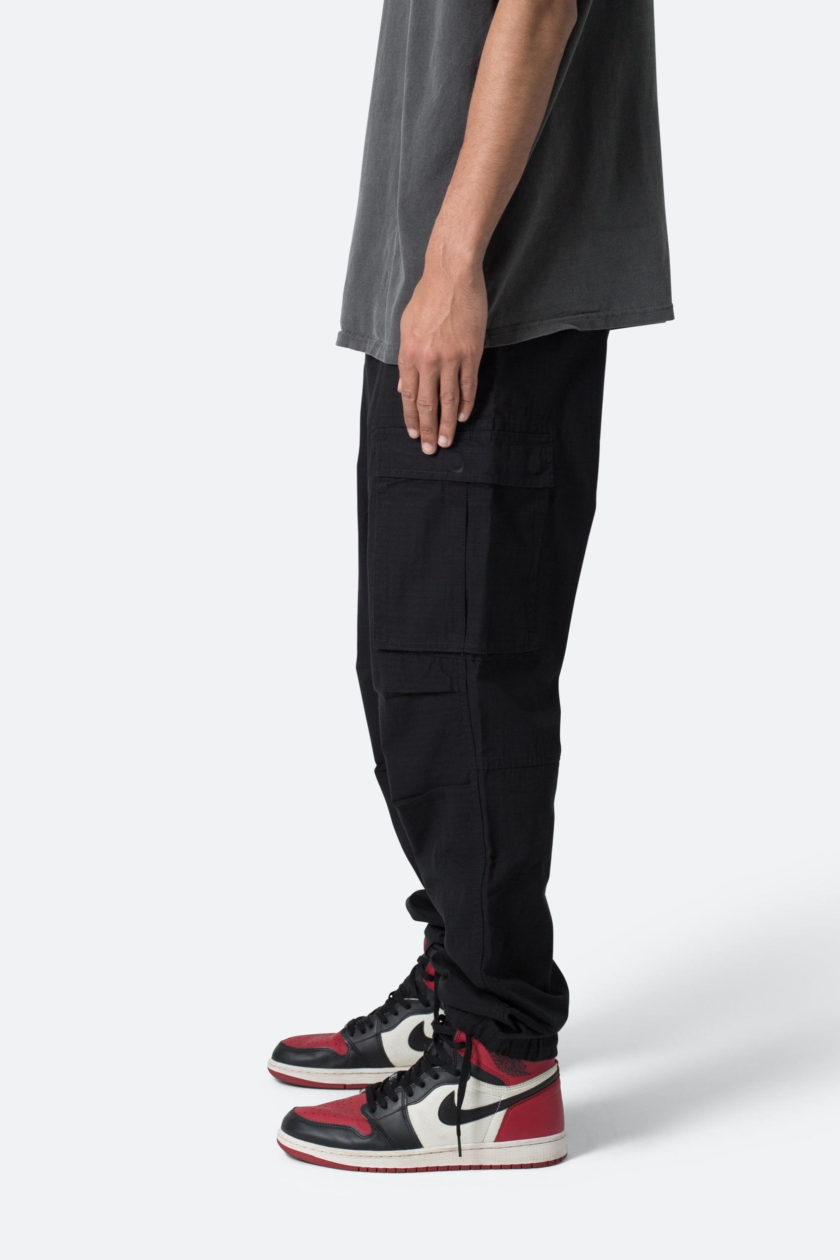 Vintage Cargo Pants - Black Product Image