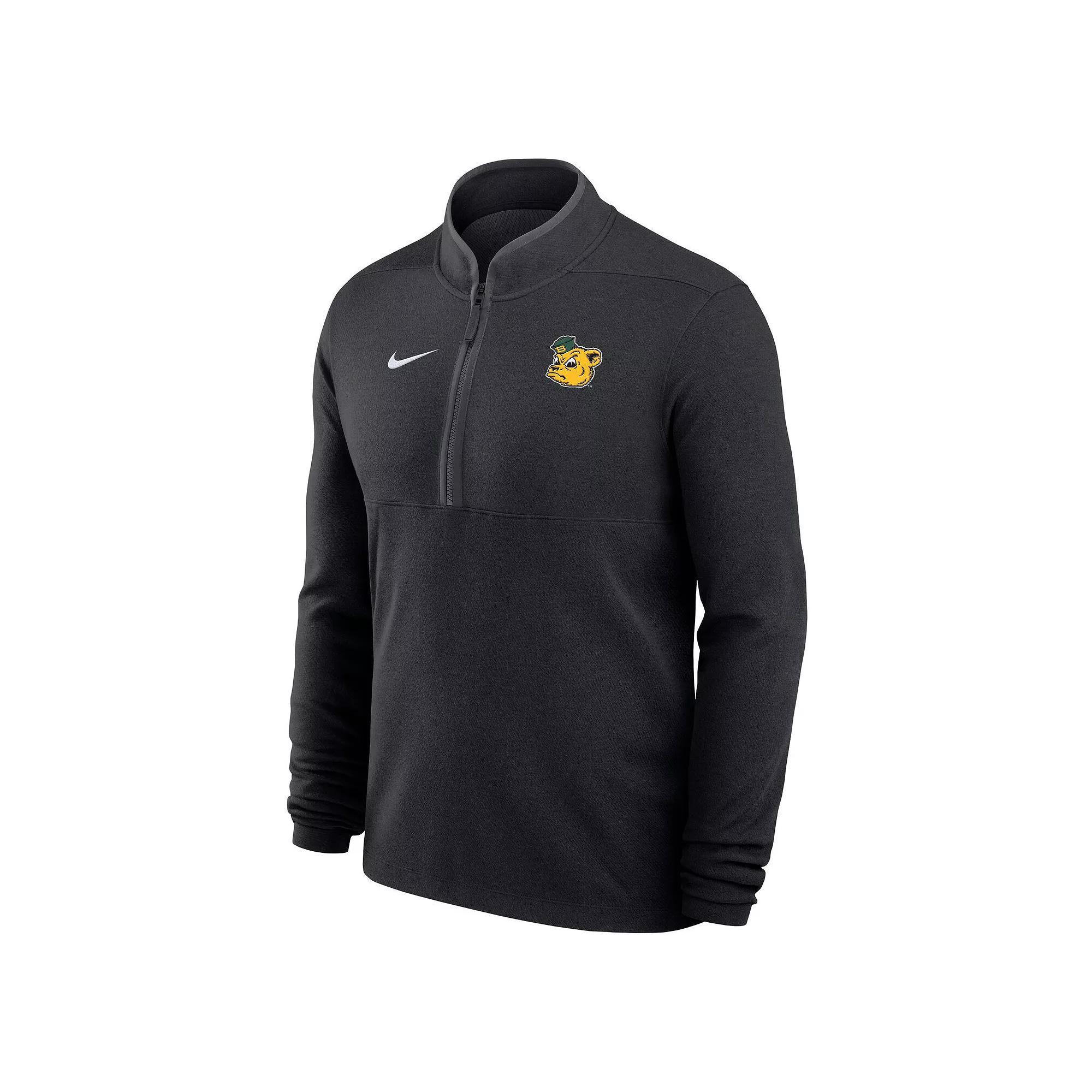 Men's Nike Black Baylor Bears Performance Victory Quarter-Zip Top, Size: Small, Bay Black Product Image