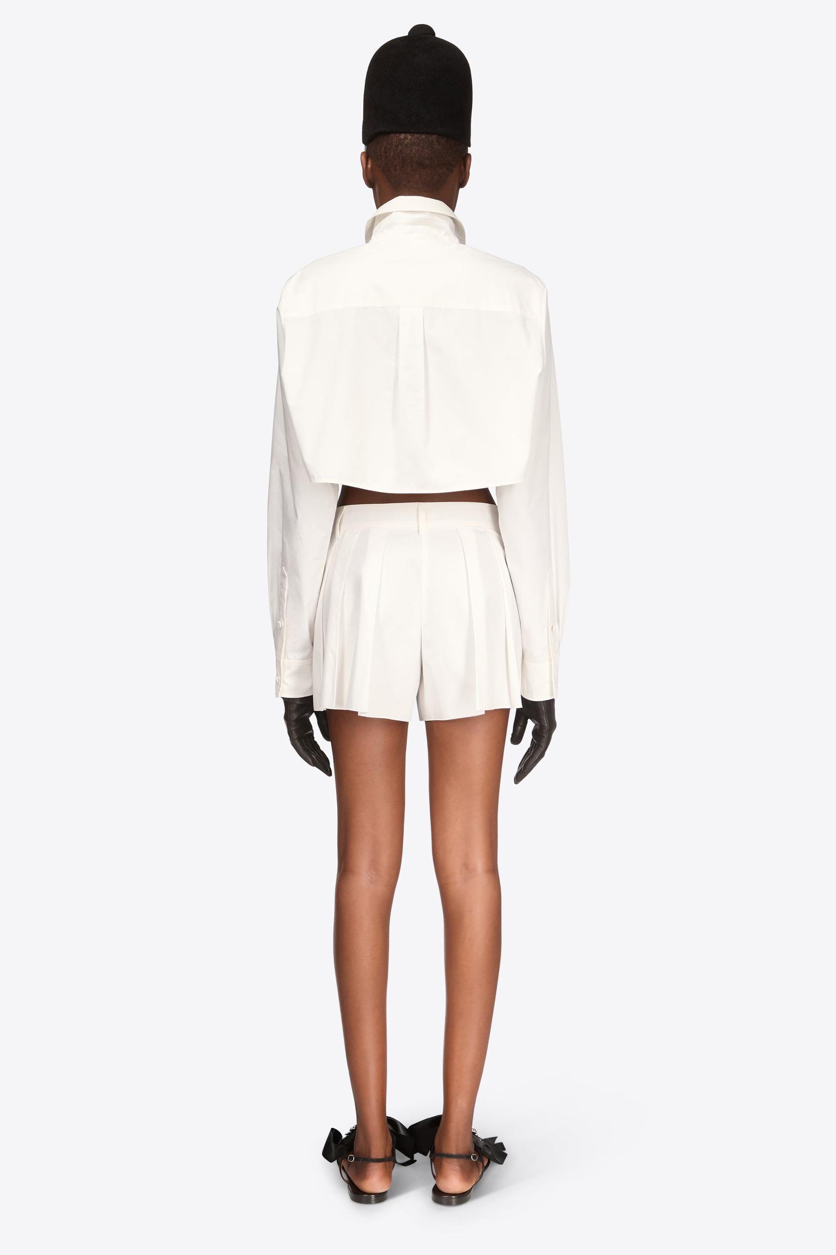 Crystal Rosette Poplin Skort Product Image