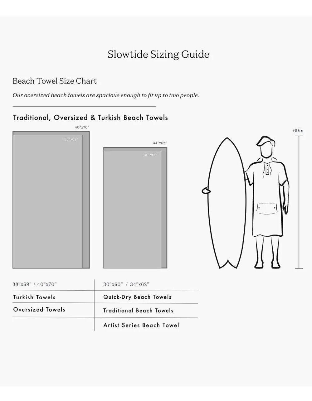SLOWTIDE x Beach Riot Wavy Floral Beach Towel - PASTEL COMBO Product Image