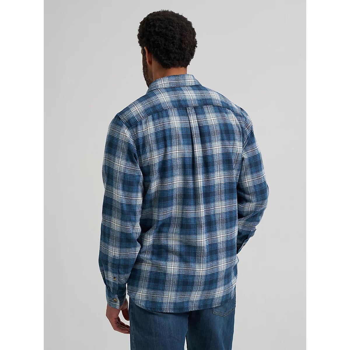 Men's Heritage Flannel Shirt in Dark Heather Product Image