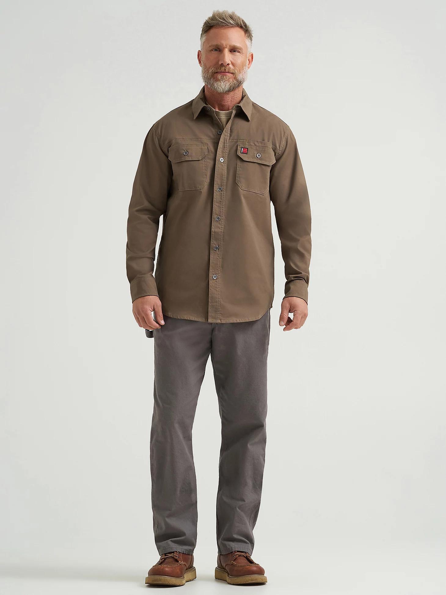 Wrangler® RIGGS Workwear® Ground Cloth Work Shirt | Men's SHIRTS | Wrangler® Product Image