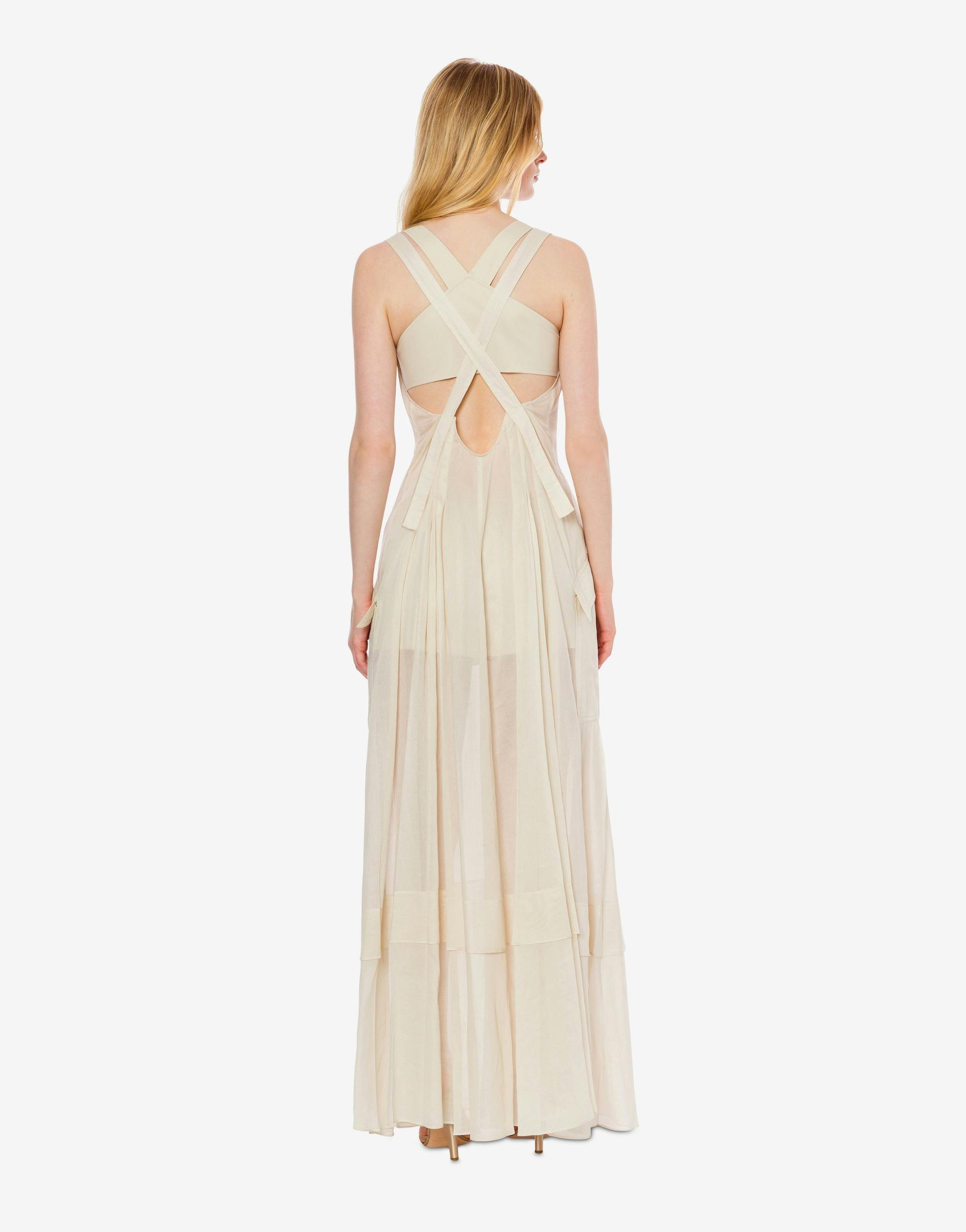 Organised muslin chemisier dress Product Image