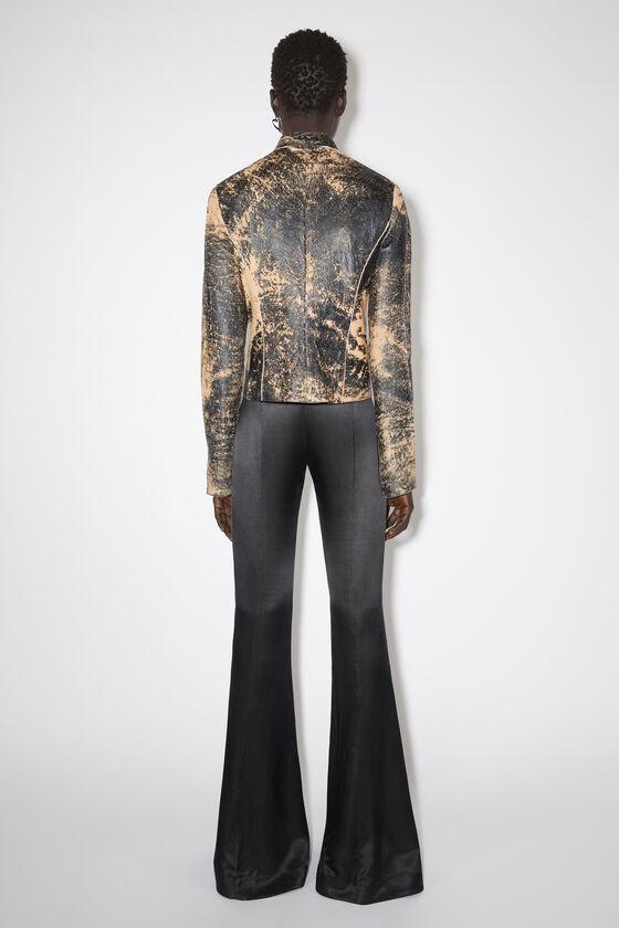 Leather biker jacket Product Image