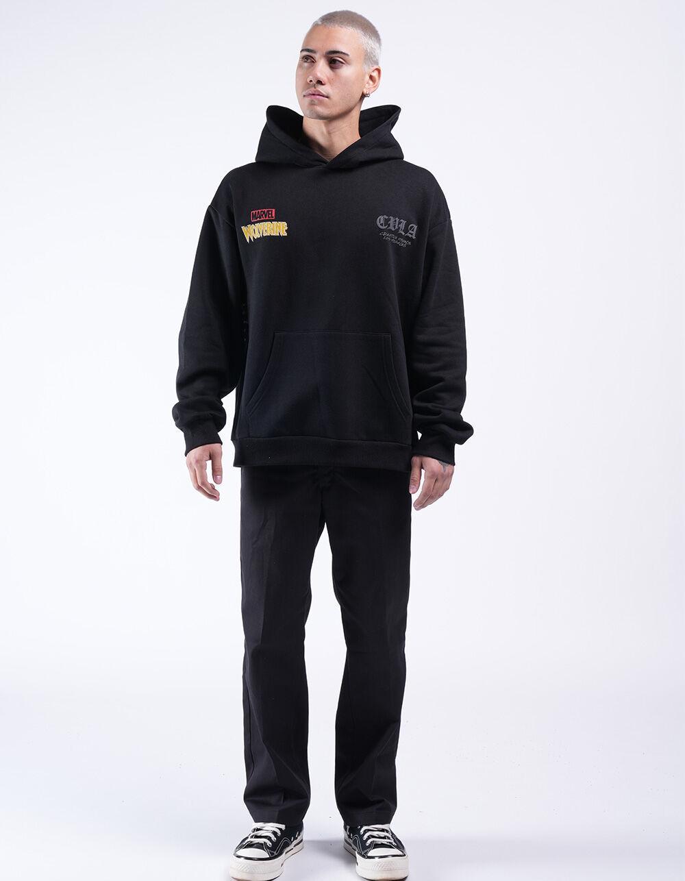 CVLA x Wolverine Beat Down Mens Hoodie - BLACK Product Image