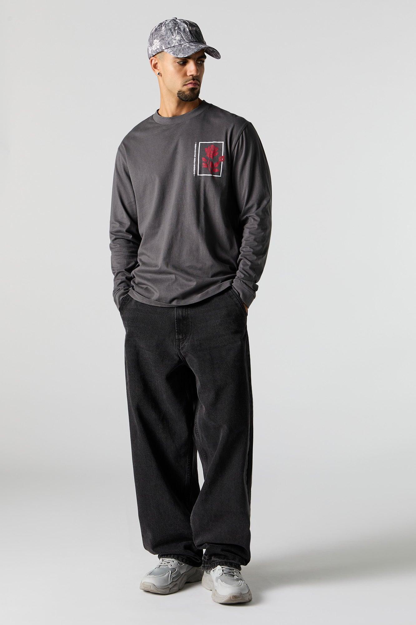 Gardens from Graveyards Graphic Long Sleeve Top Male Product Image