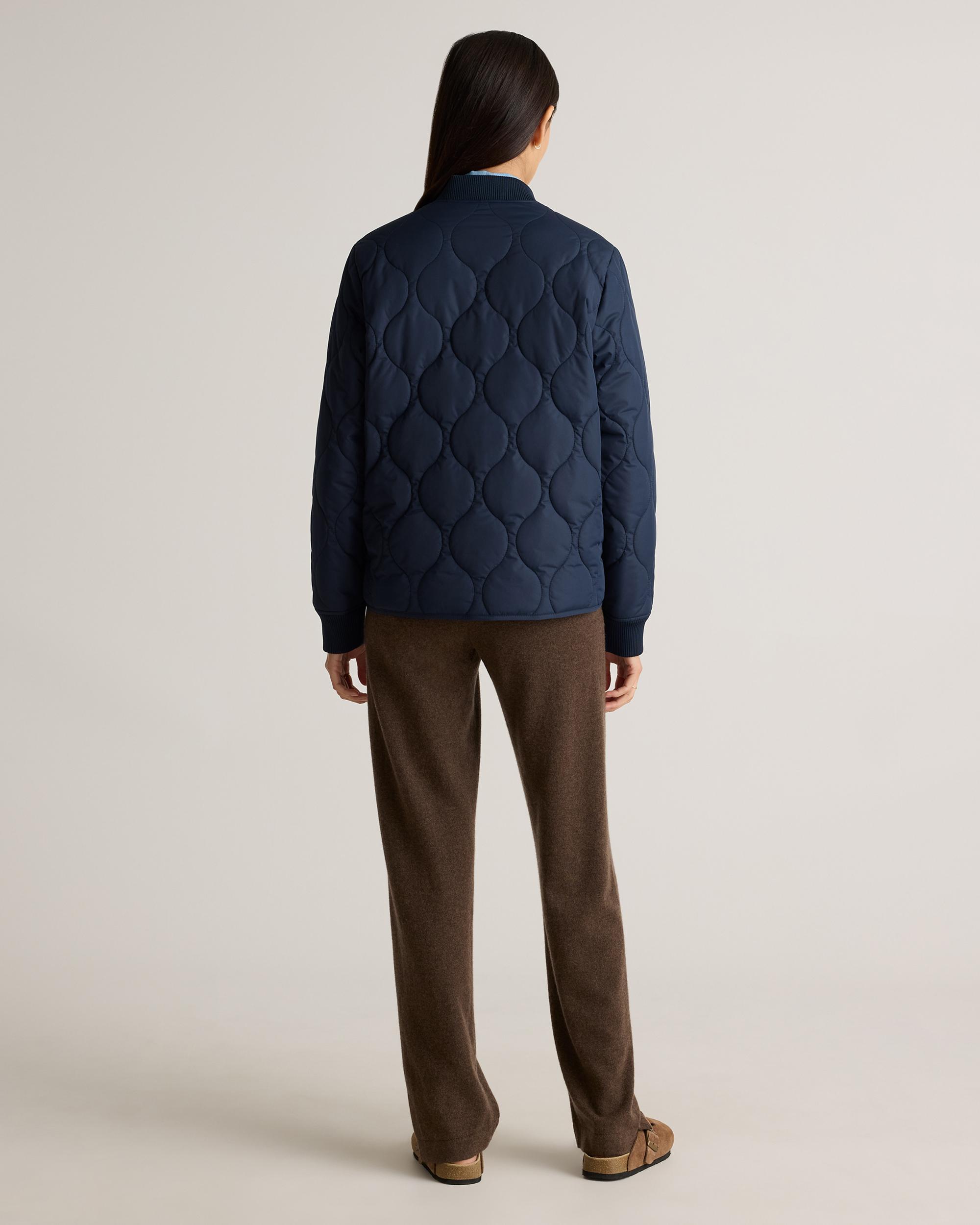Quince | Women's Featherless Quilted Puffer Bomber Jacket Recycled Polyester Product Image
