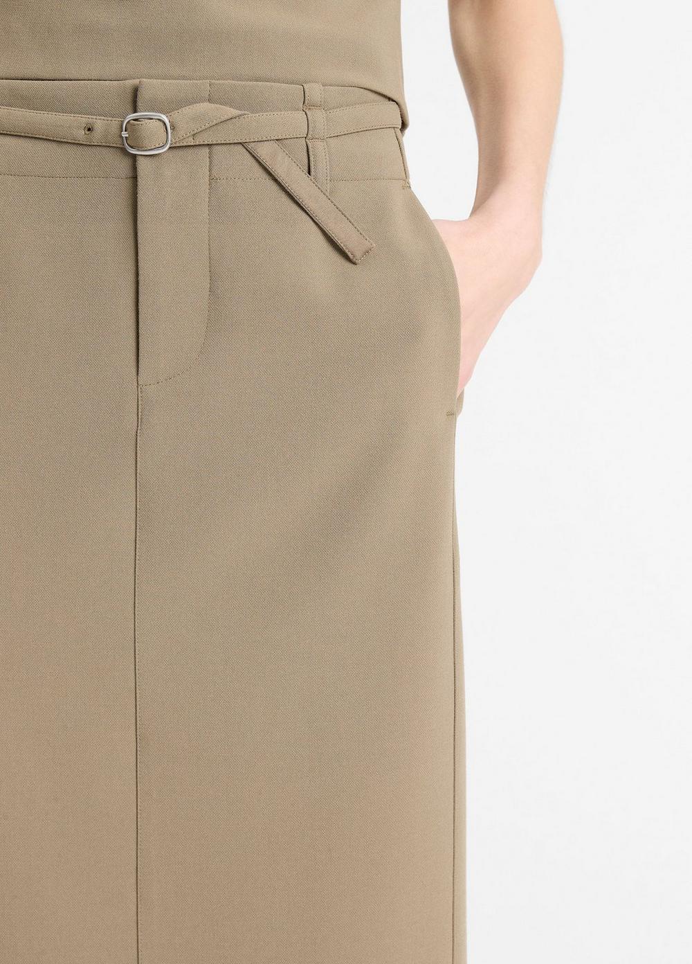 Belted Pencil Skirt Product Image