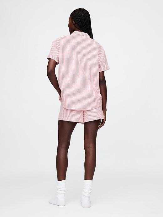 Flannel PJ Shorts Set Product Image
