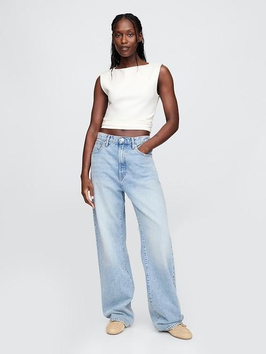 Modern Boatneck Top Product Image