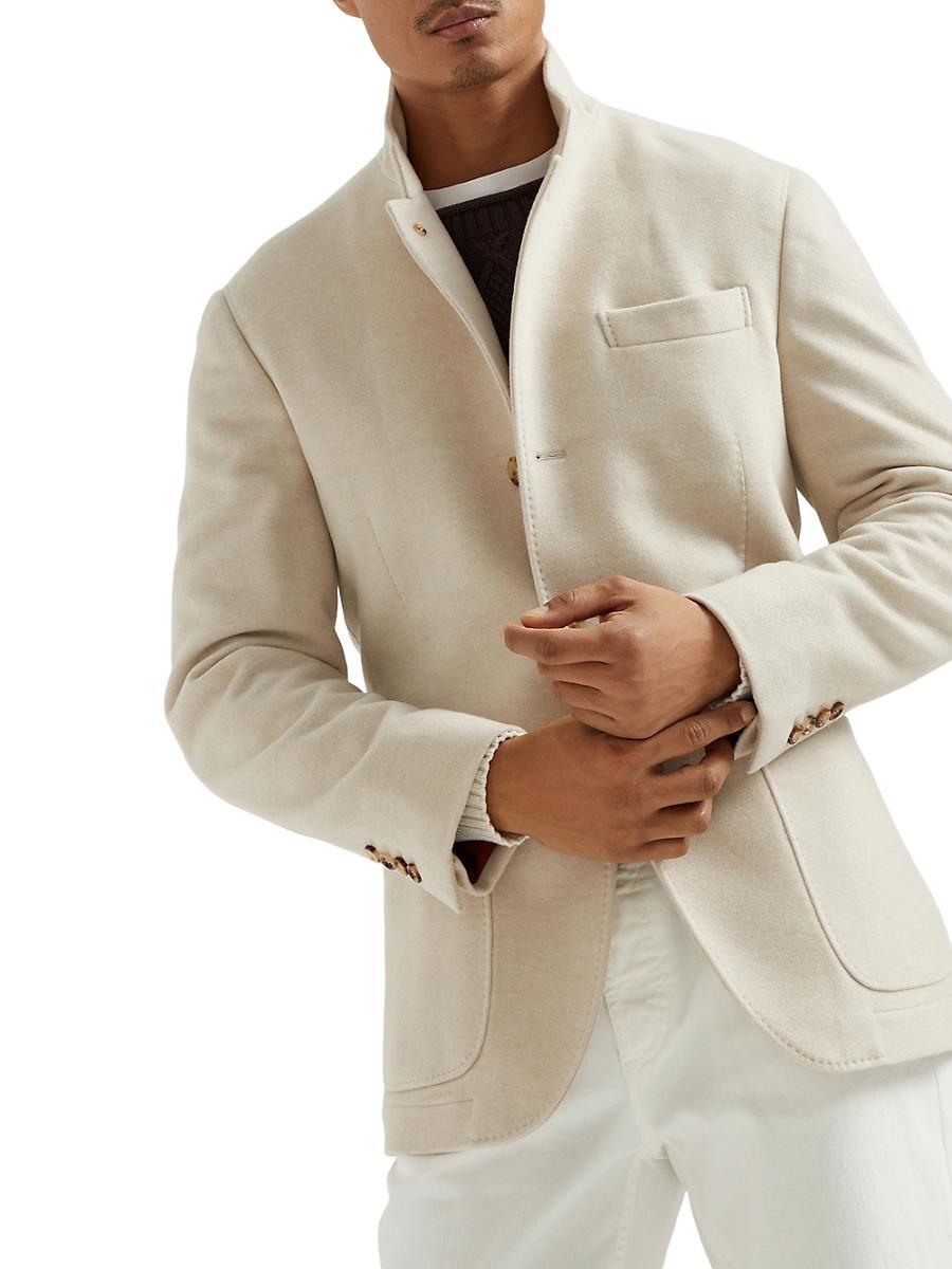 Mens Water Resistant Lightweight Outerwear Blazer Product Image