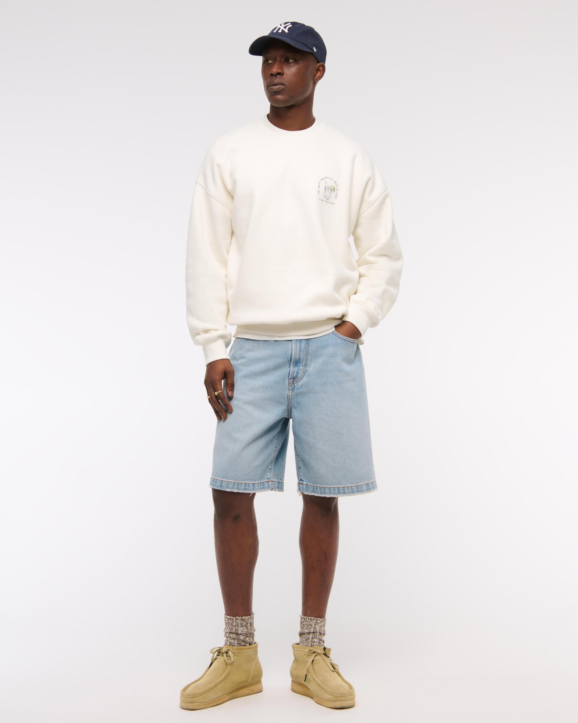 Golf Graphic Crew Sweatshirt Product Image