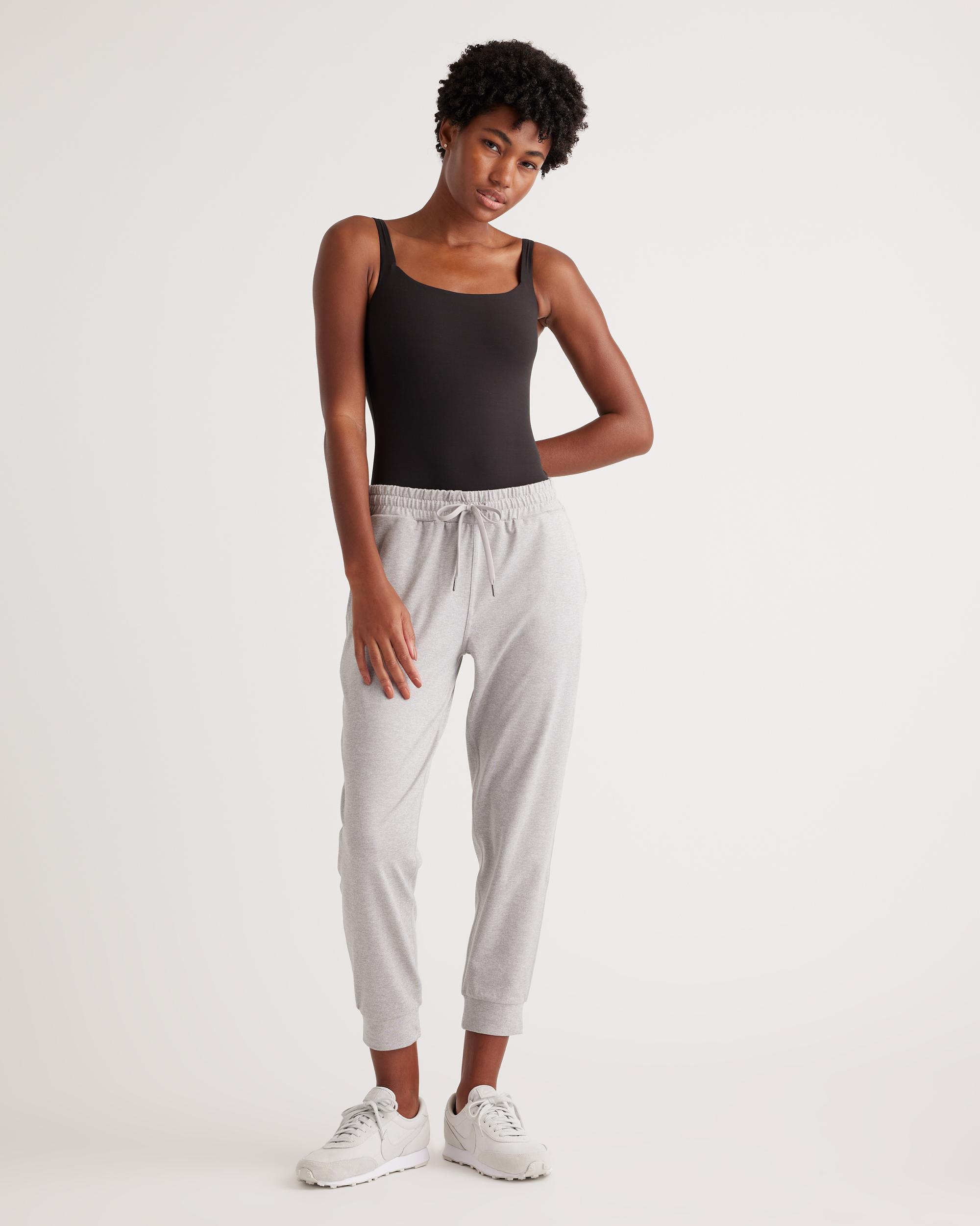 Quince | Women's Flowknit Mid-Rise Jogger Size XL, Recycled Poly with Stretch Product Image