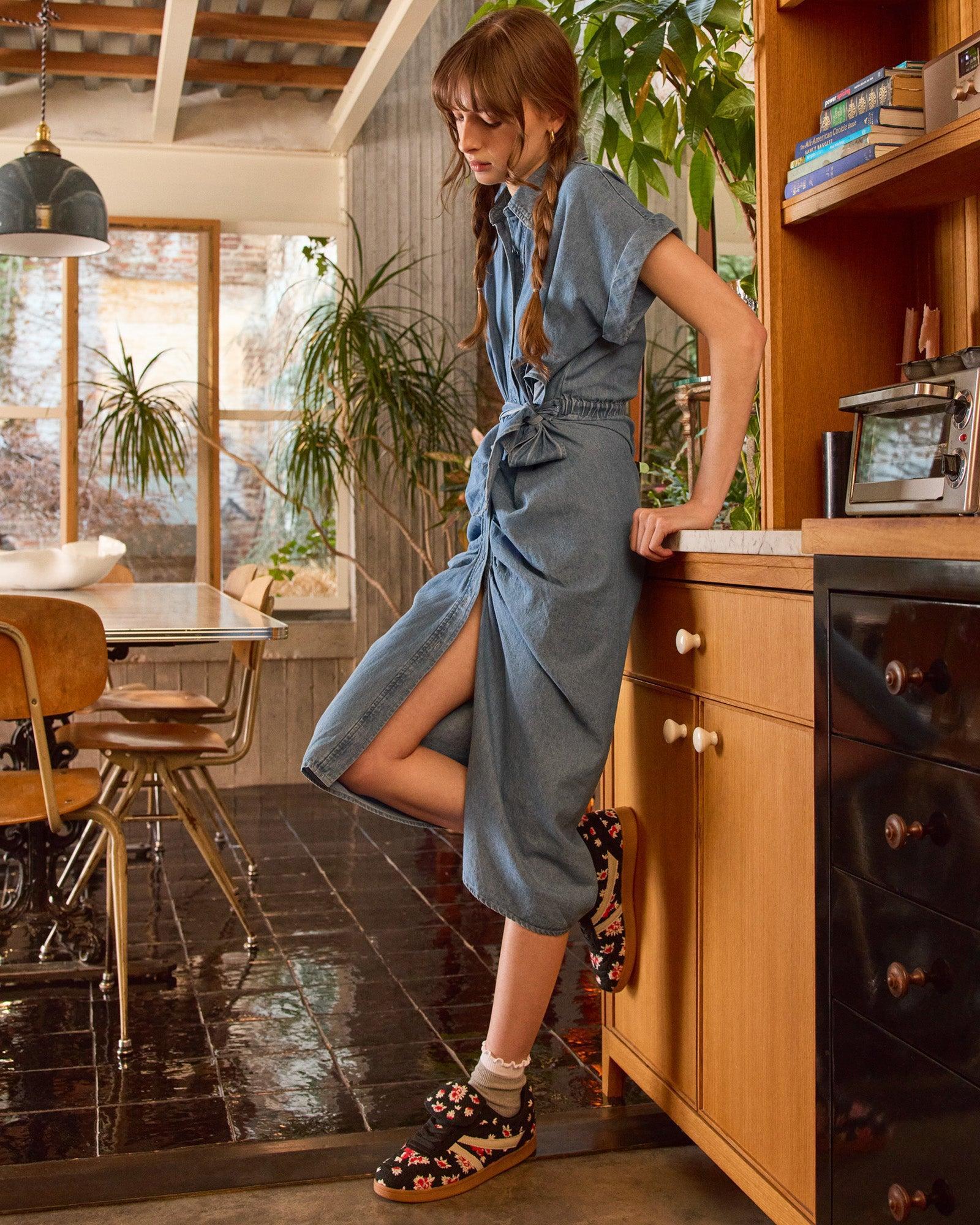 TORI DENIM DRESS Female Product Image