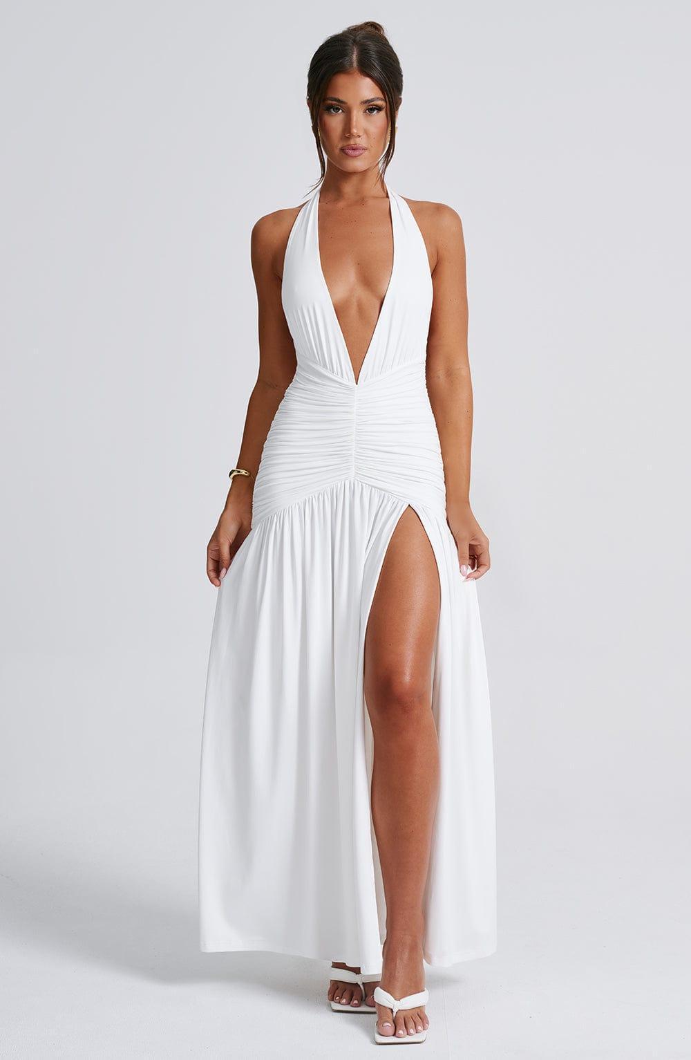 Melania Maxi Dress - White Product Image
