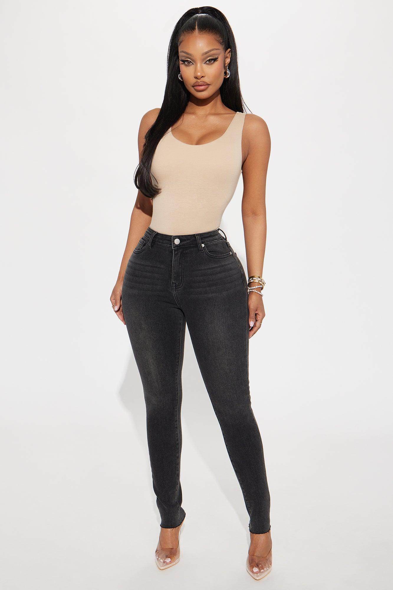 In My Prime High Waist Skinny Jeans - Black Product Image