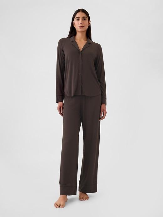Modal Pajama Shirt Product Image