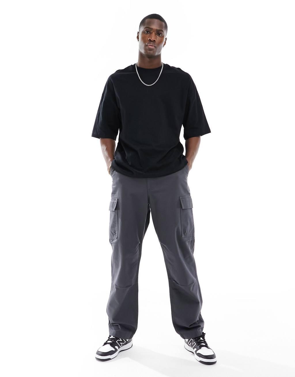 ADPT oversized t-shirt in black Product Image