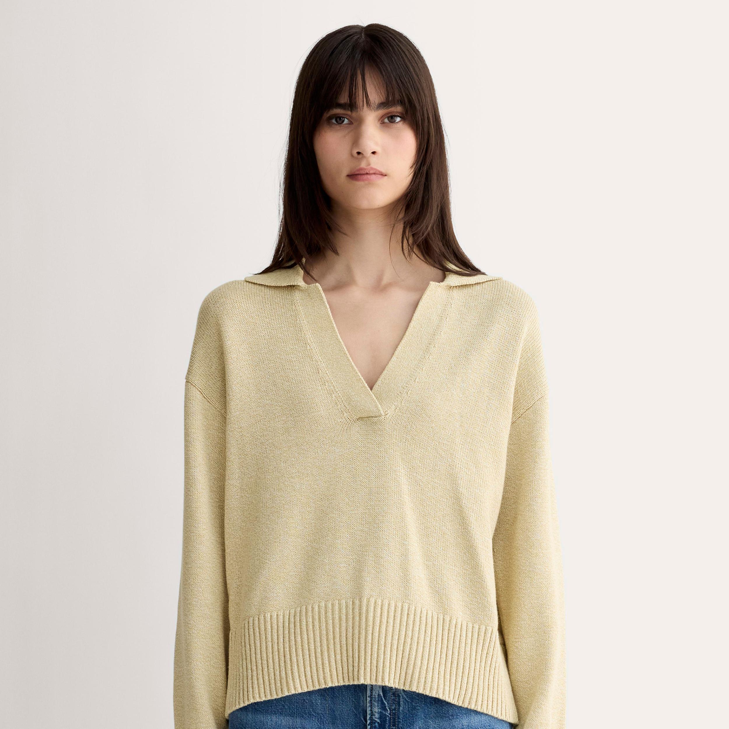 The Boxy Polo in Everyday Cotton Product Image