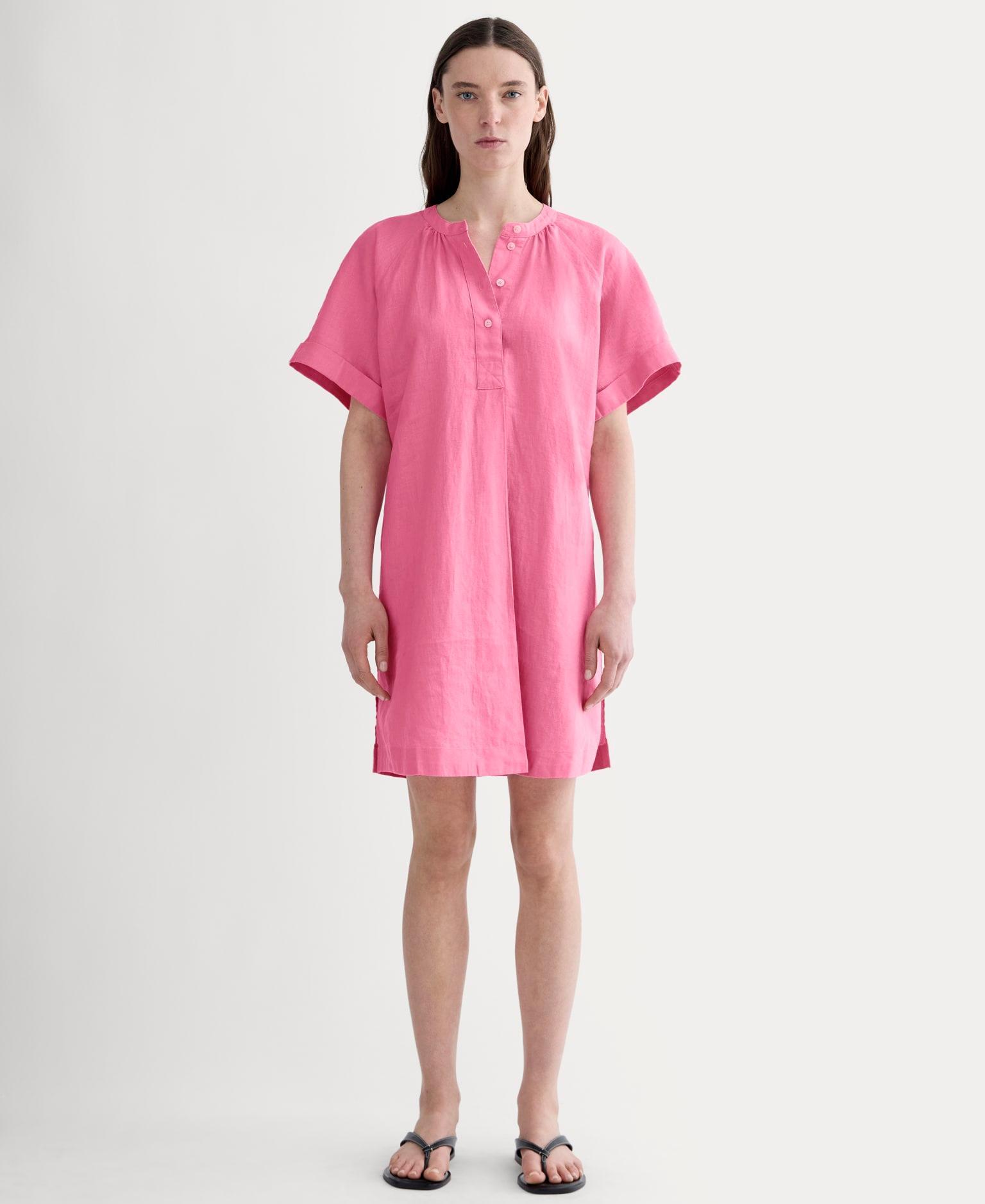 Womens Popover Dress in Linen by Everlane Product Image