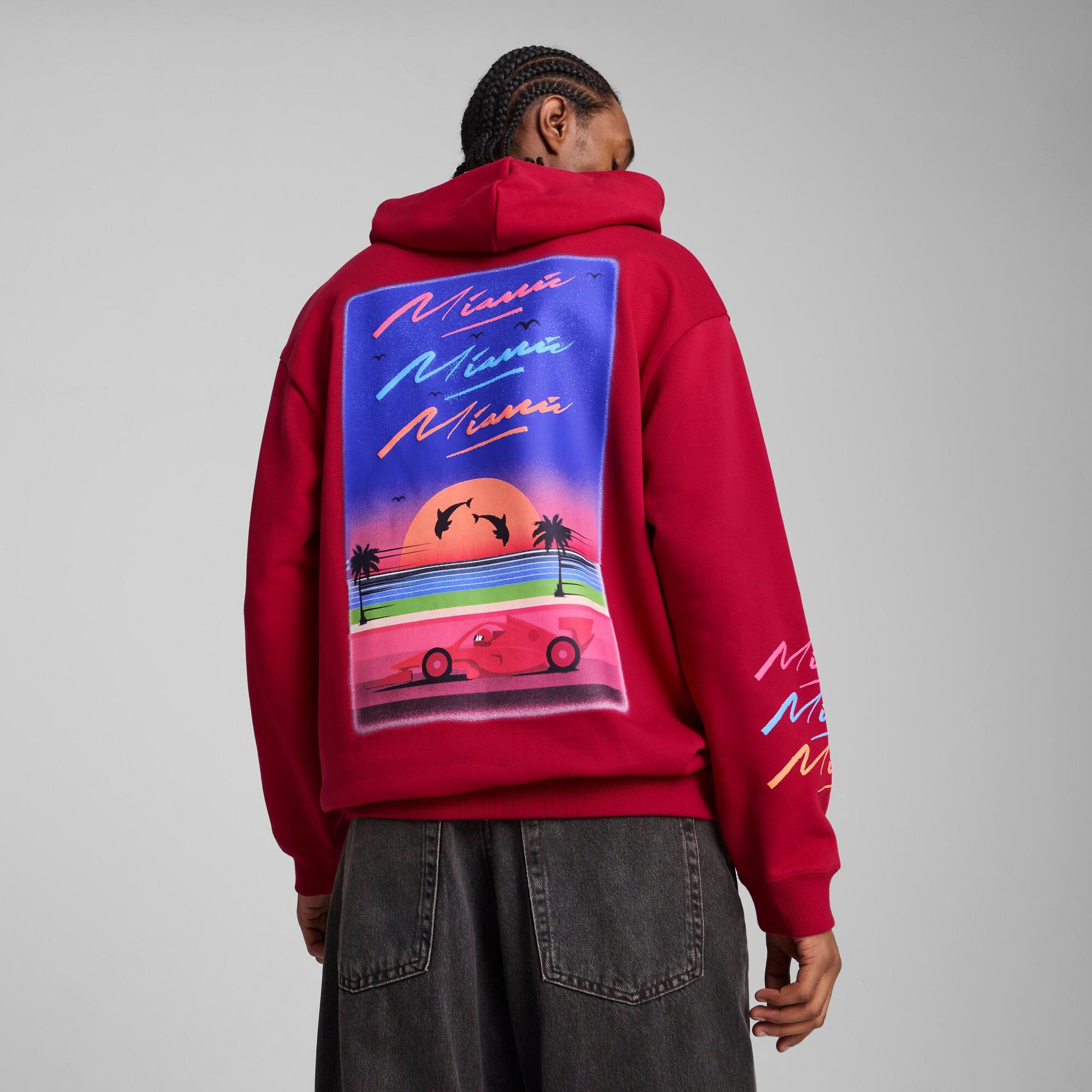 PUMA Scuderia Ferrari Miami Limited Edition Graphic Hoodie Men Product Image