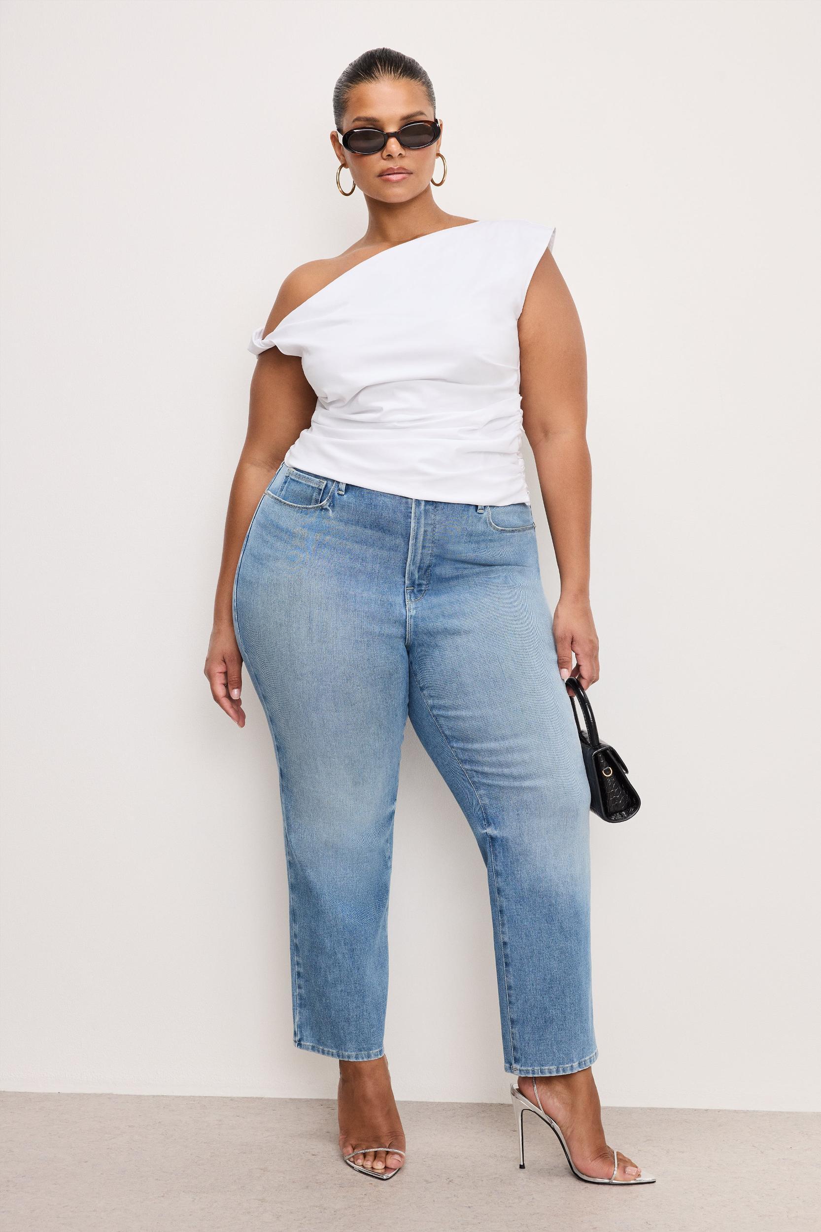 POPLIN OFF SHOULDER TOP | WHITE001 Product Image
