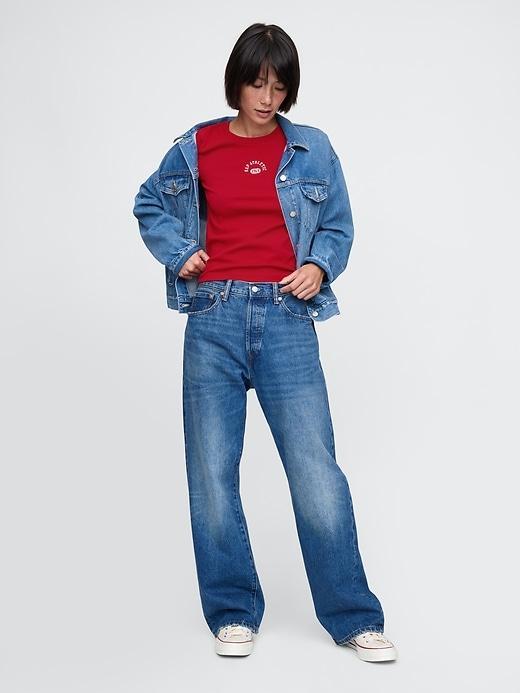Modern Cropped Logo T-Shirt Product Image