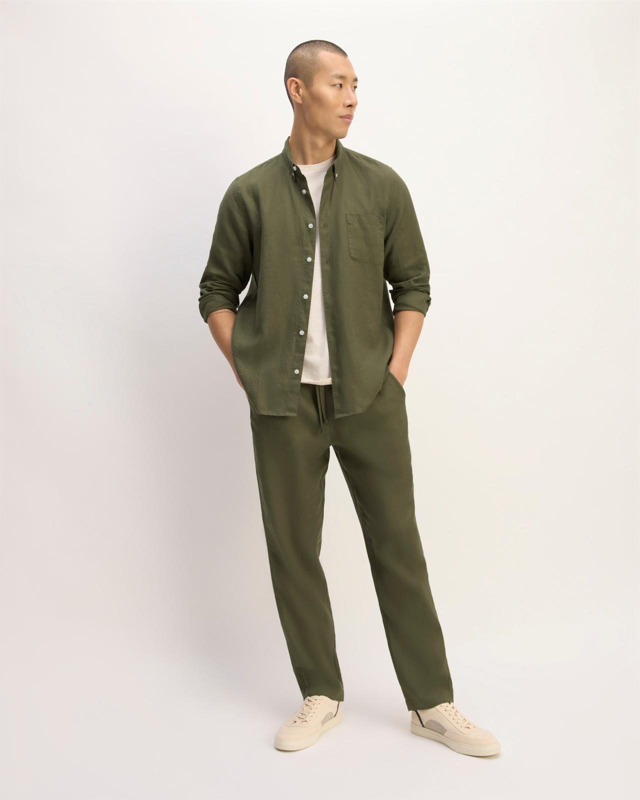 The Classic Shirt in Linen Product Image