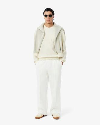Men's Embossed Logo Piqué Sweatshirt Product Image