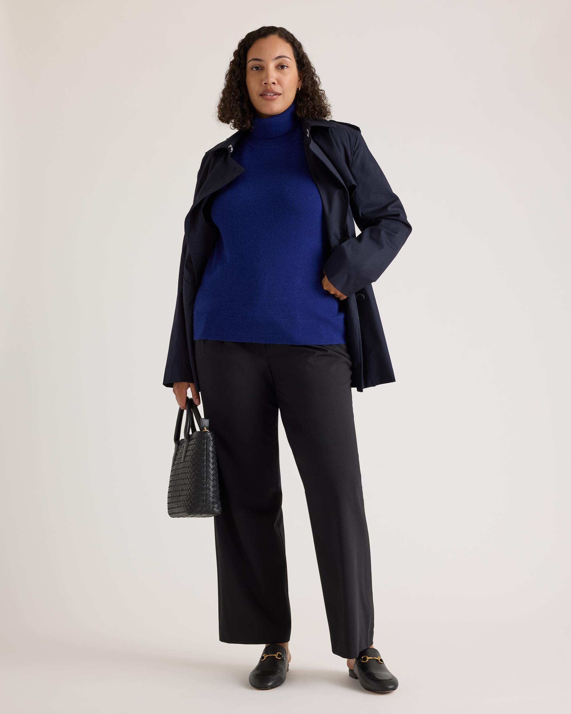 Quince | Women's Italian Wool Pleated Trouser Product Image