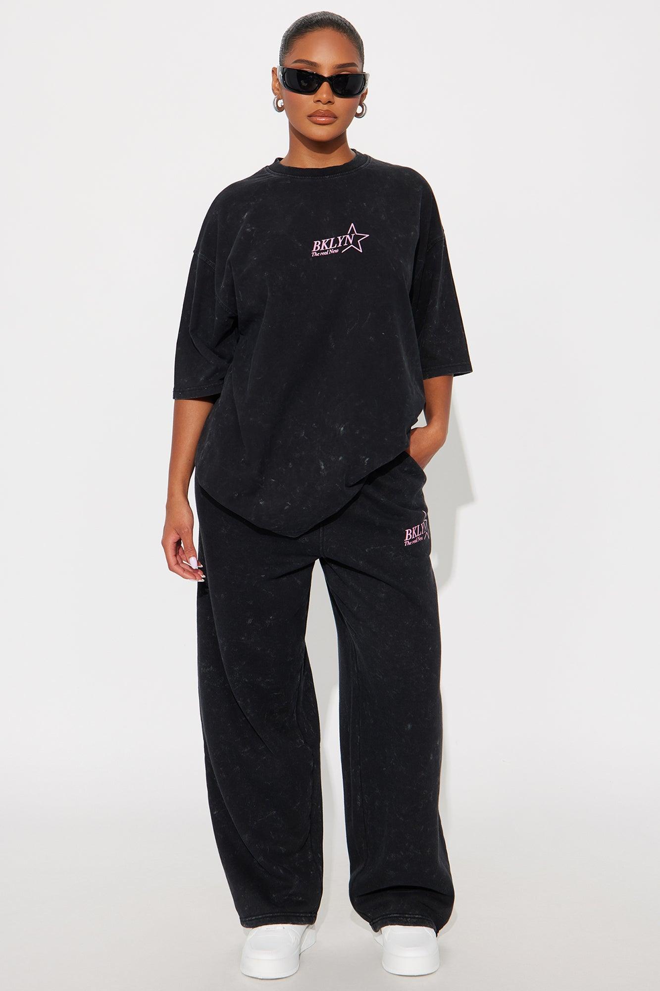 Brooklyn Star Washed Tee - Black Product Image