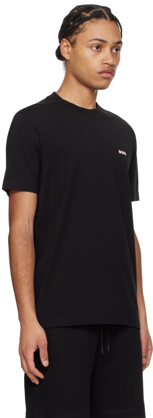 HUGO BOSS Black Contrast T-shirt Product Image