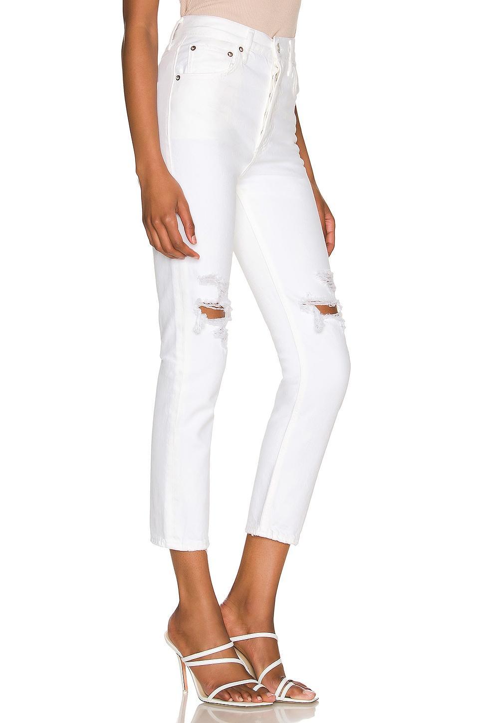 Riley High Rise Straight Crop AGOLDE Product Image
