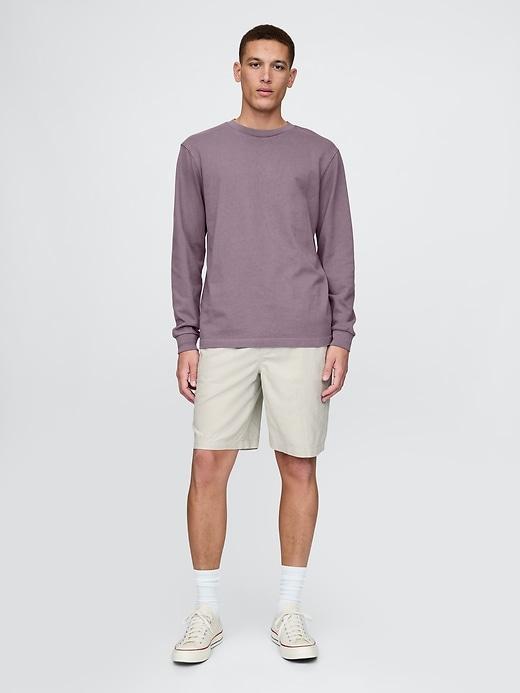 9" Linen-Cotton Easy Shorts Product Image