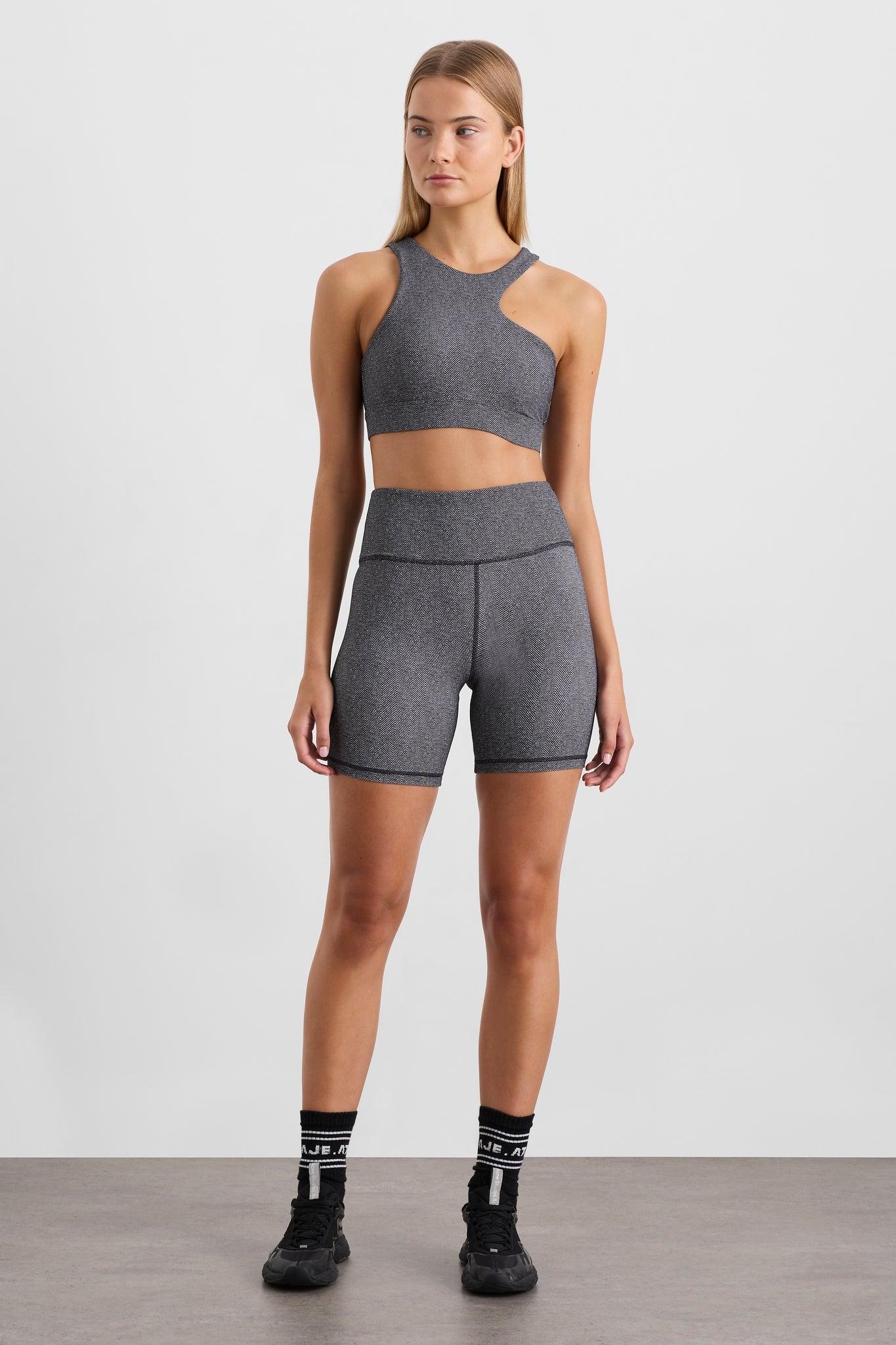 Asymmetric Racer Sports Bra 382 Product Image