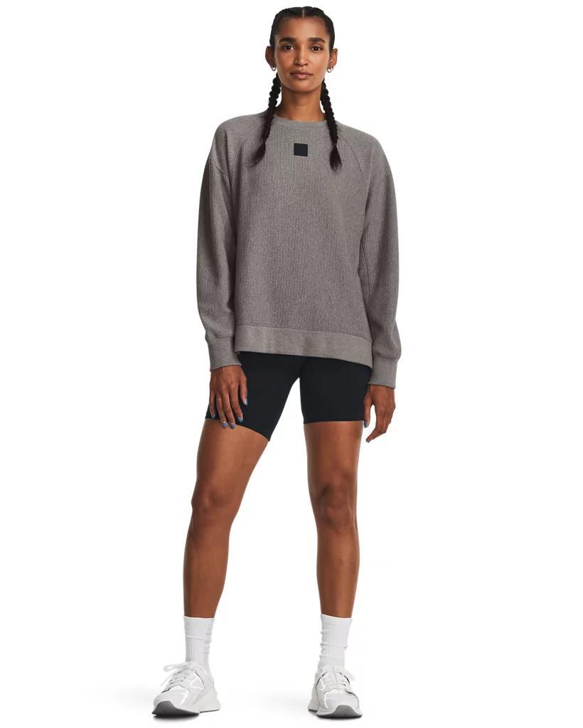 Women's UA Ottoman Fleece Crew Product Image