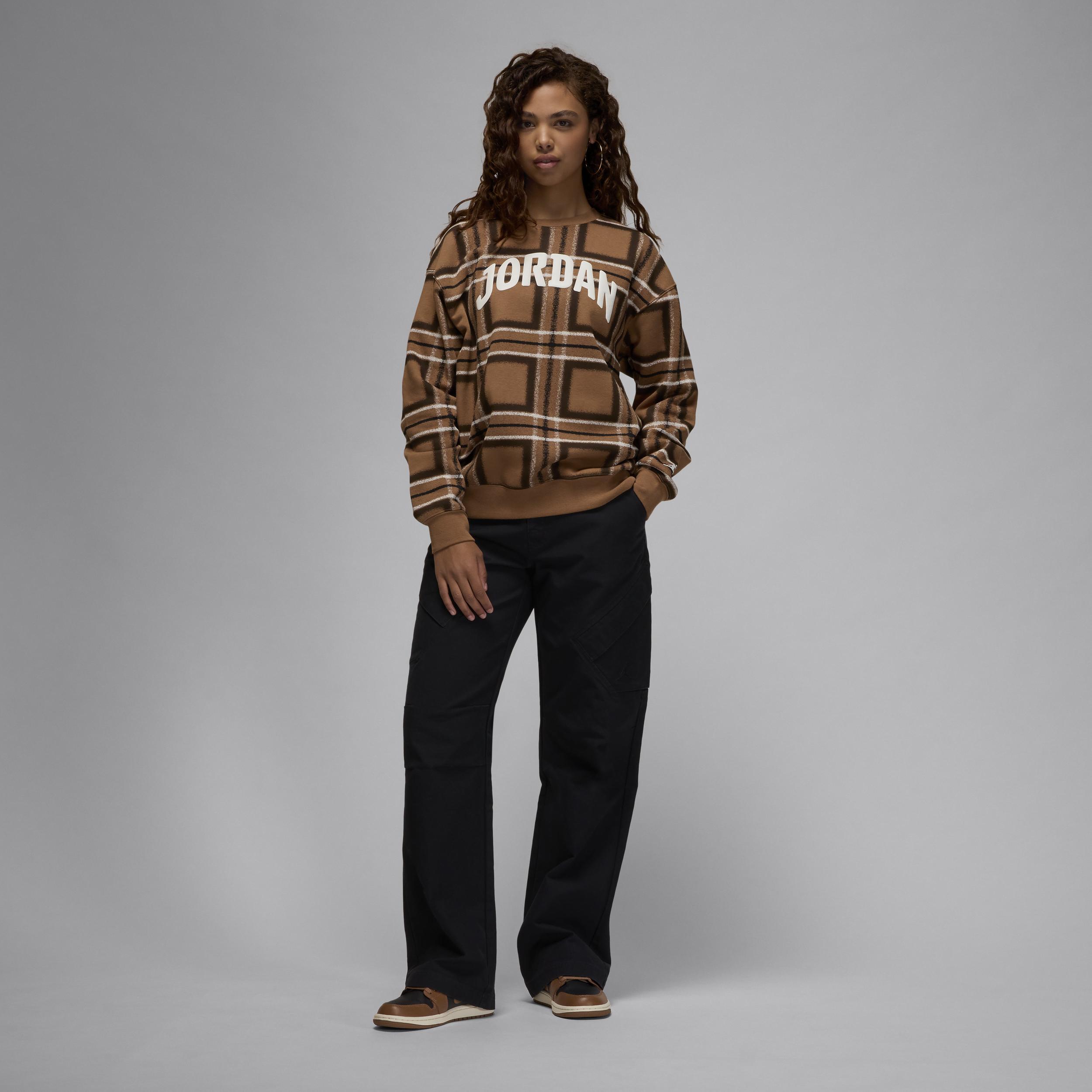 Womens Jordan Brooklyn Fleece Graphic Crew-Neck Sweatshirt Product Image