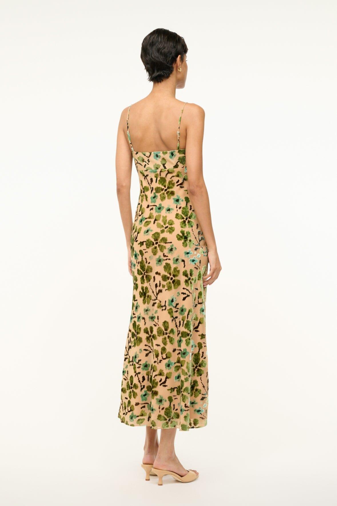 DIANNA DRESS | MOSS FLORAL TAPESTRY Product Image
