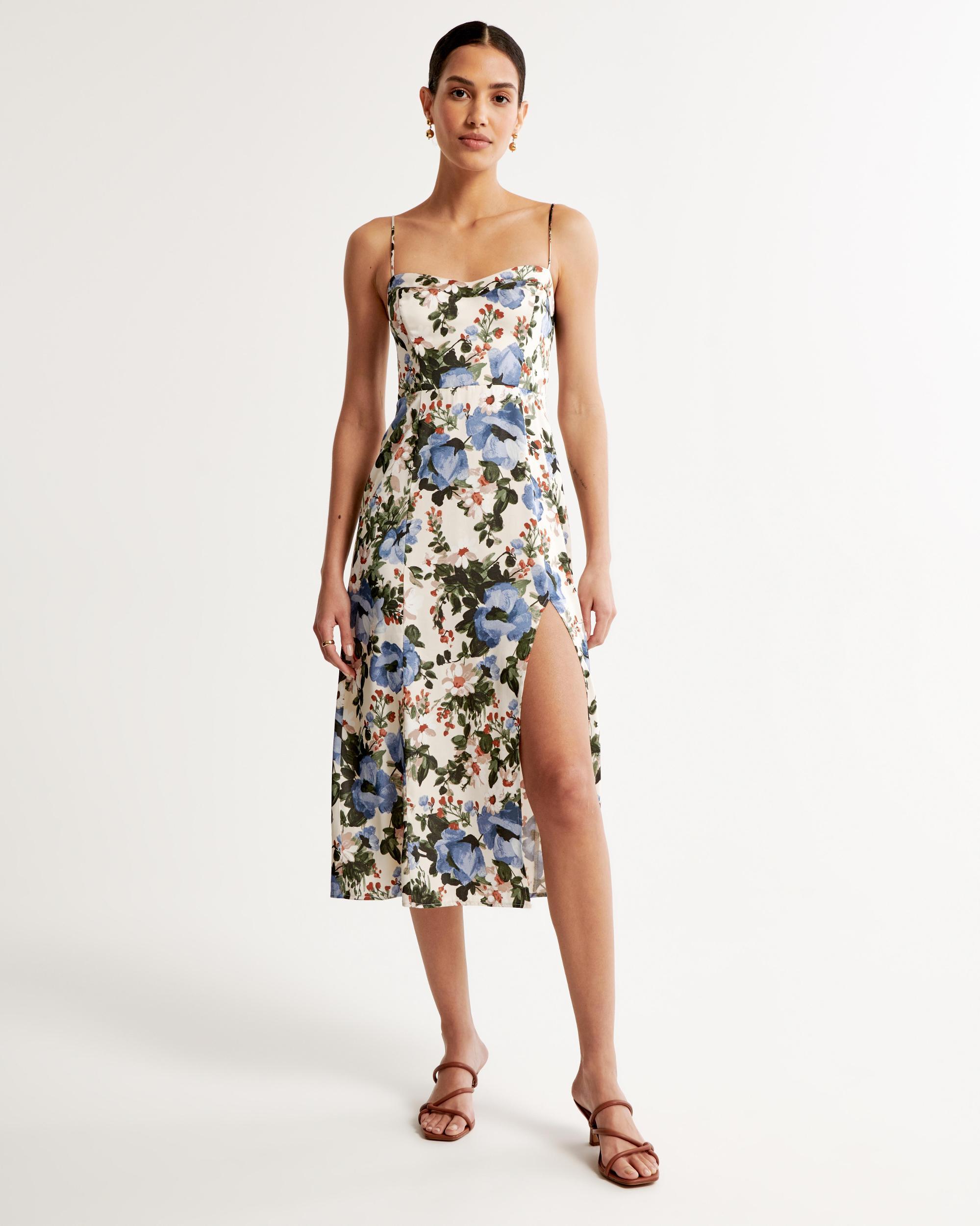 The A&F Camille Midi Dress Product Image
