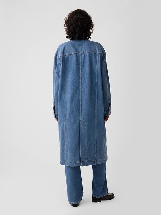 Longline Icon Denim Jacket Product Image