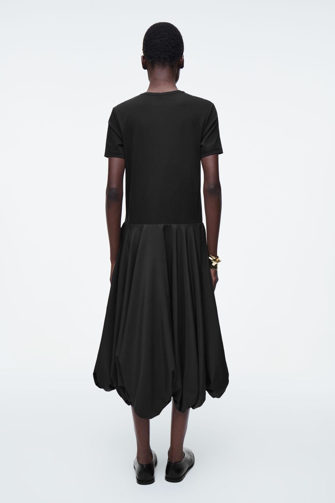 BALLOON-HEM T-SHIRT DRESS Product Image