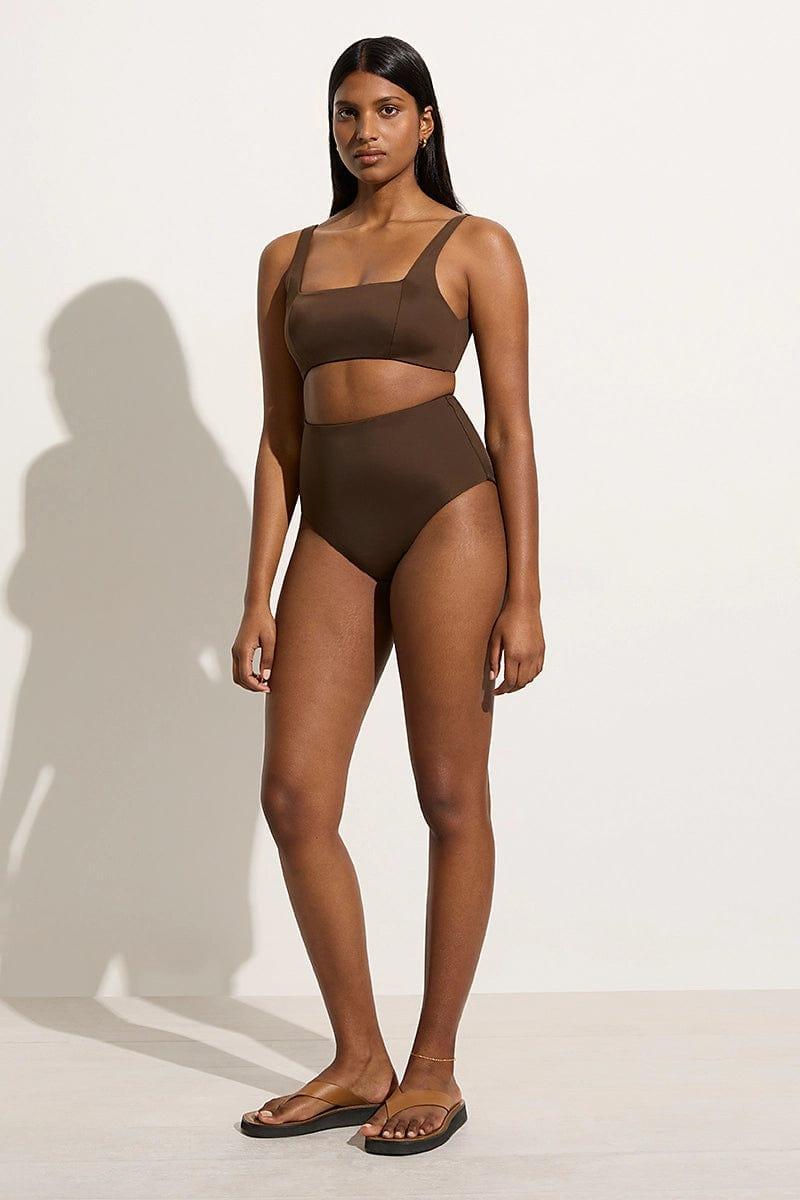 Zizi Bikini Top Coffee Product Image