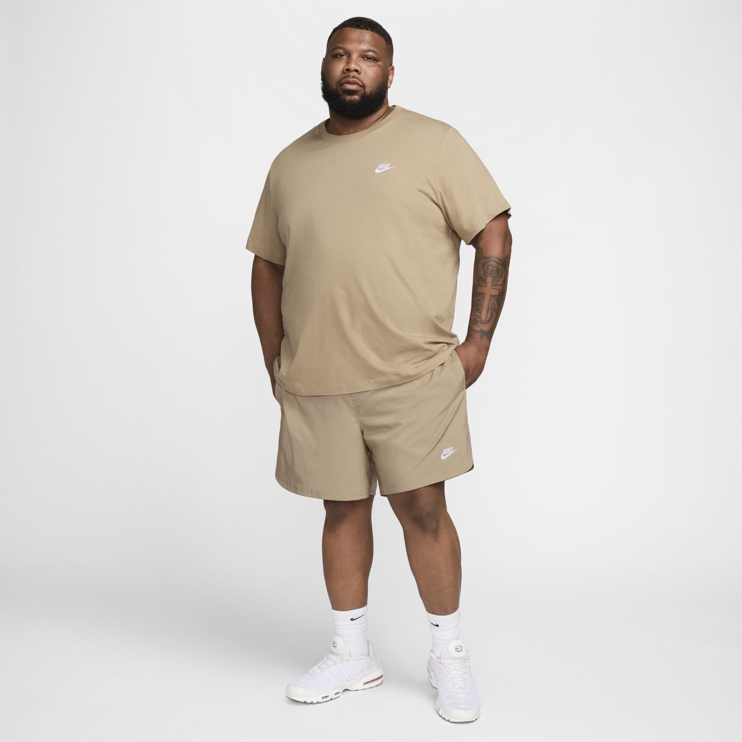 Big & Tall Nike Sportswear Club Tee, Mens Dark Gray Grey Product Image