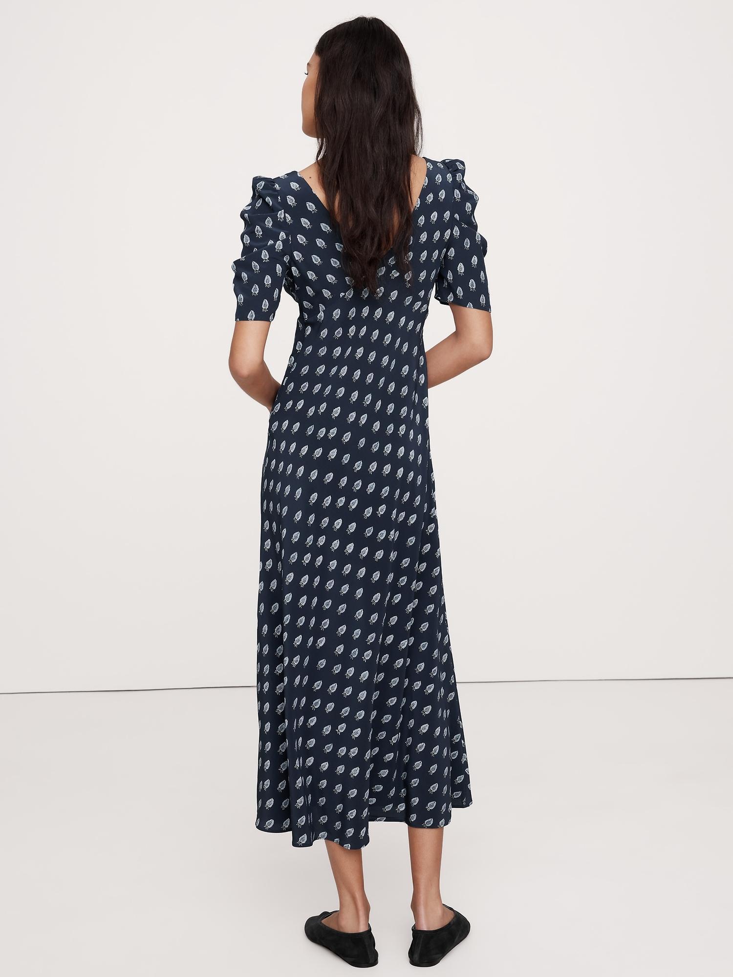 Matte Silk Maxi Dress Product Image