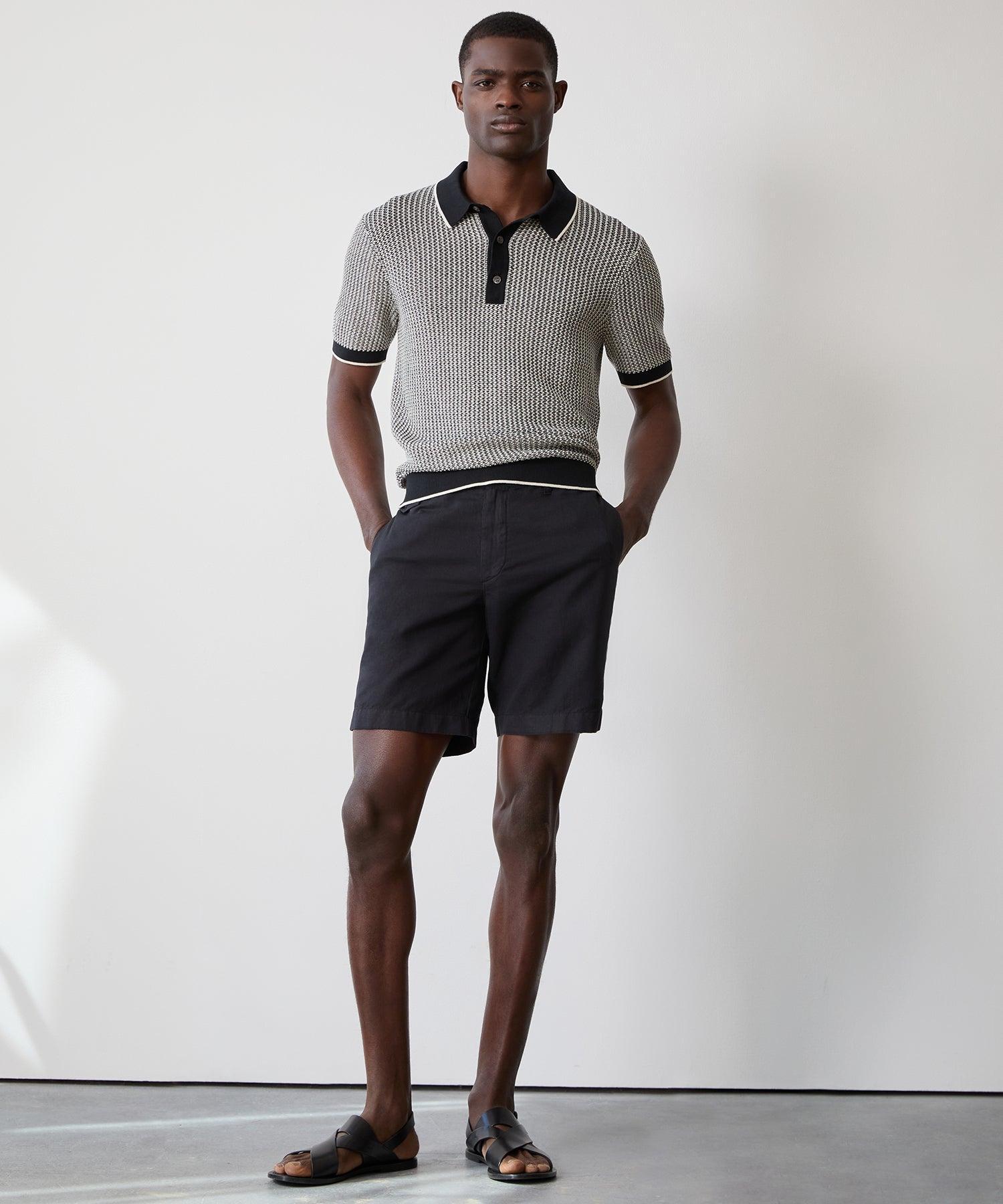 7" Cotton Linen Hudson Short Product Image