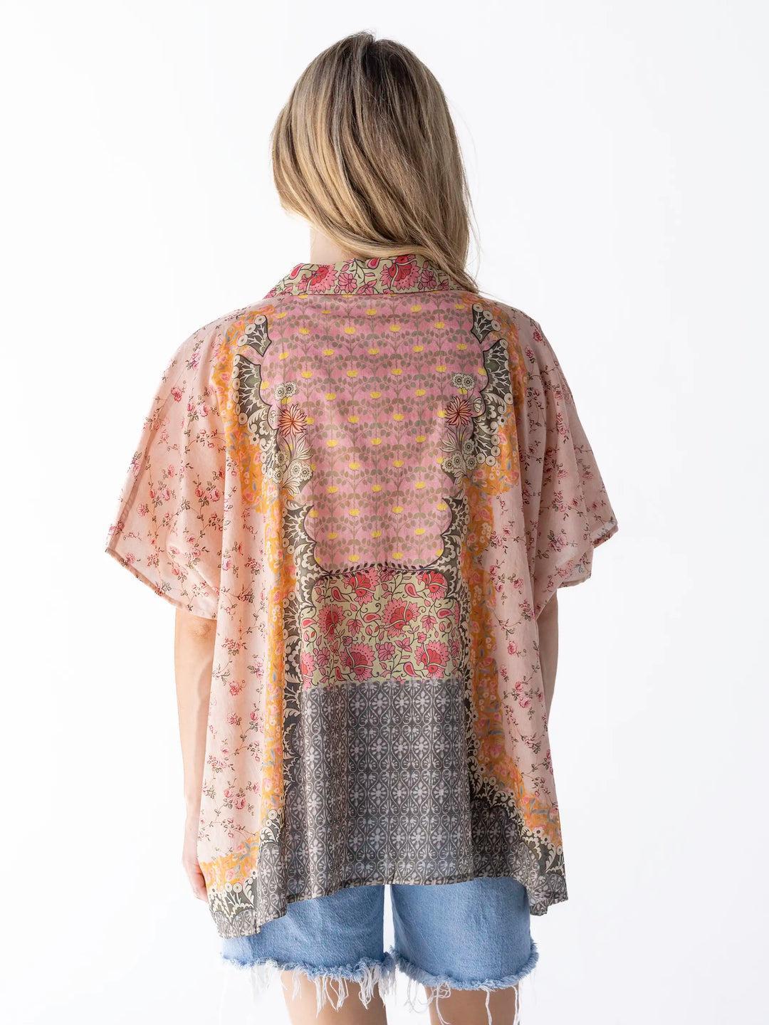 Kelly Oversized Cotton Button Down Product Image