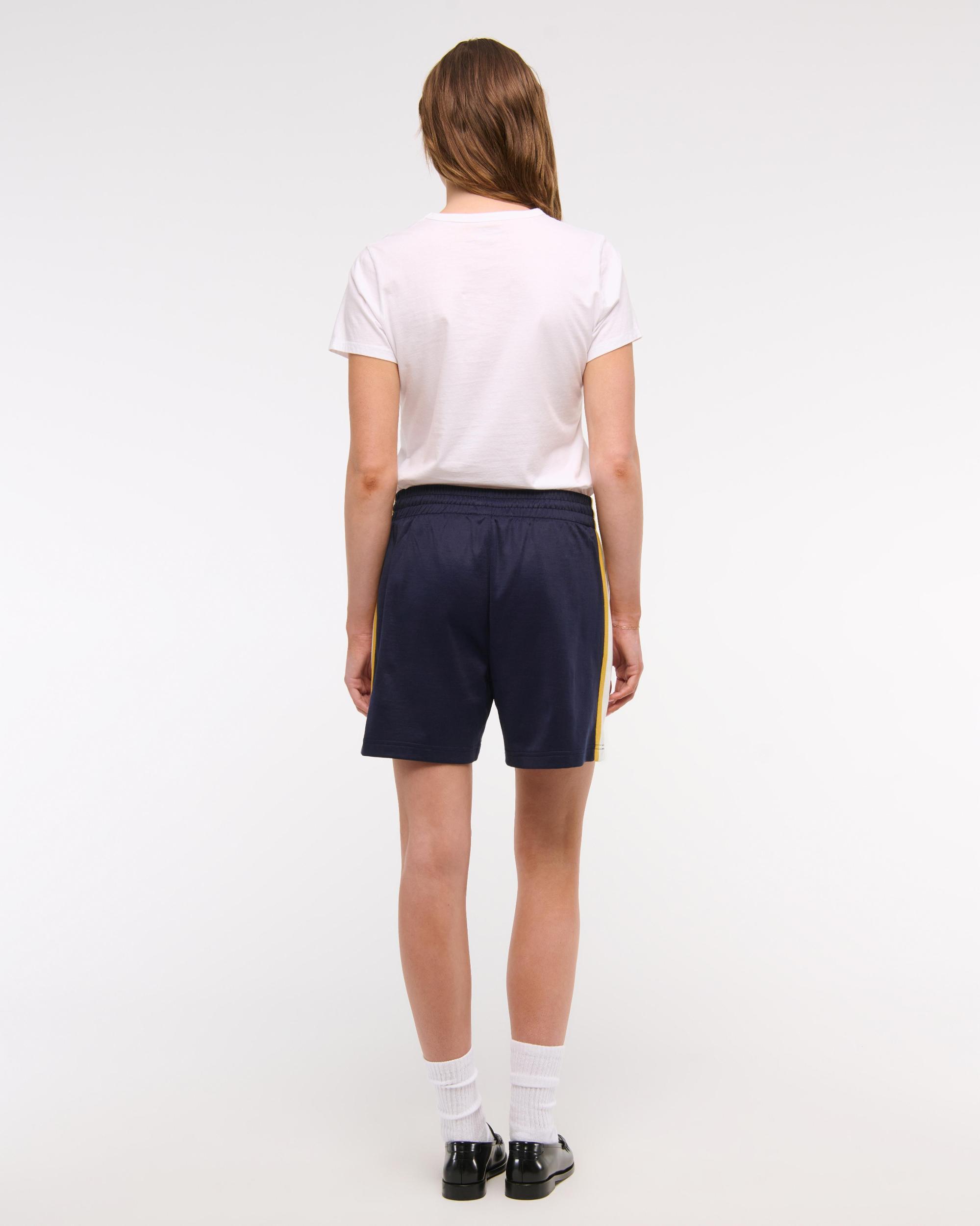 Mid Rise Track Short Product Image
