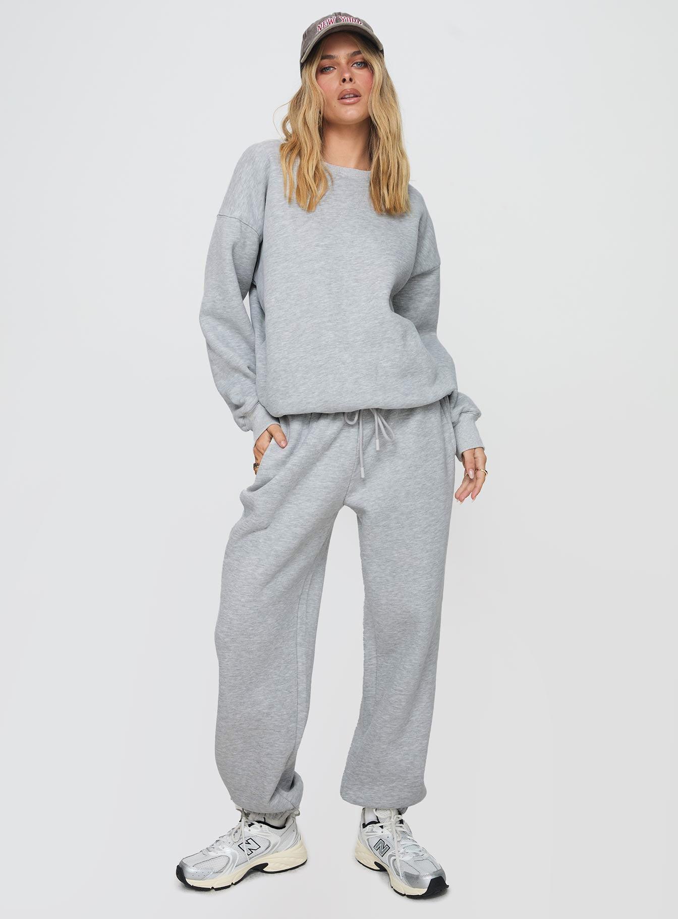 Dream Fleece Classic Crewneck Sweatshirt Grey Marle Product Image
